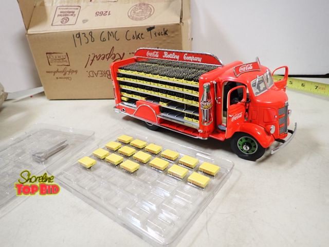 Lot 59-41185 - 1938 GMC Coke Truck Diecast 11" long