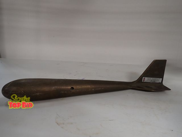 Lot 59-14327 - Nautical Scientific Instruments Inc. U.S.G. Columbus Type Sounding Weight 15lbs, Solid Brass/Bronze ...