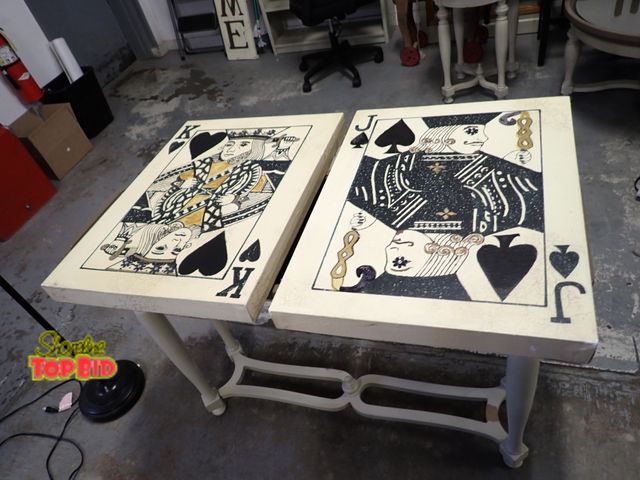Lot 59-43228 - 20x26 Wall Decor Jack Of Spades + King Of Hearts