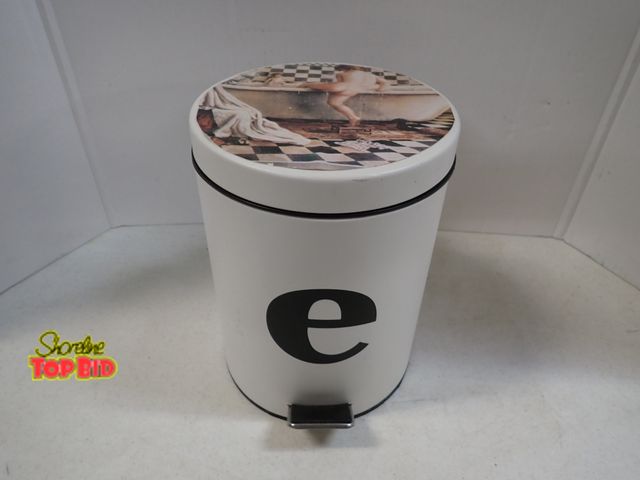 Lot 59-43426 - Mini Trash Can, Foot Pedal to Open Lid