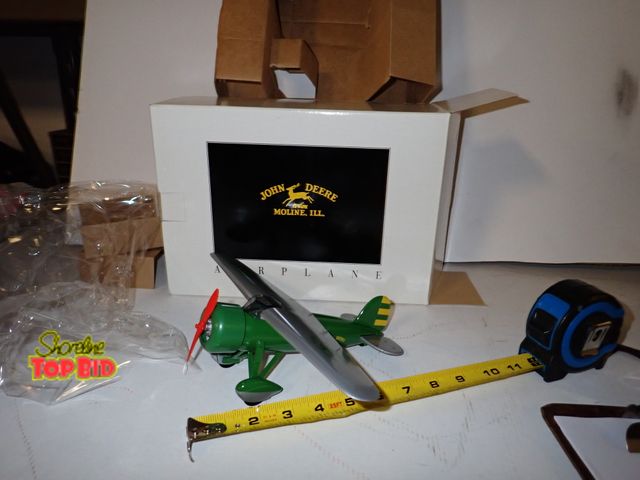 Lot 59-43247 - Limited Edition Die-Cast John Deere Vega Plane JD92 Mint Condition in Original Box