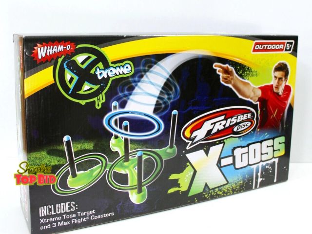 Lot 59-74307 - New New Wham-O Xtreme Ring Toss Frisbee Disc X-Toss Outdoor Indoor Yard Game Toys