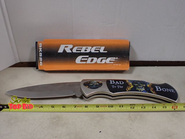 Lot 59-41451 - Gold Dragon 17" long Locking, Folding Knife