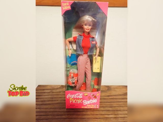 Lot 59-43403 - 1997 Mattel Coca-Cola Picnic Barbie Doll Special Edition - NIB