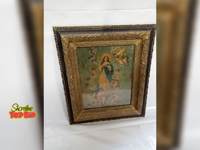 Lot 59-14404 - Framed Print "The Immaculate Conception", a famous religious subject originally painted by the 17th ...