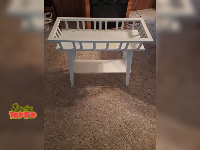 Lot 59-76050 - OFFSITE- Plant stand..27" high x 32" long x 12" deep..sturdy