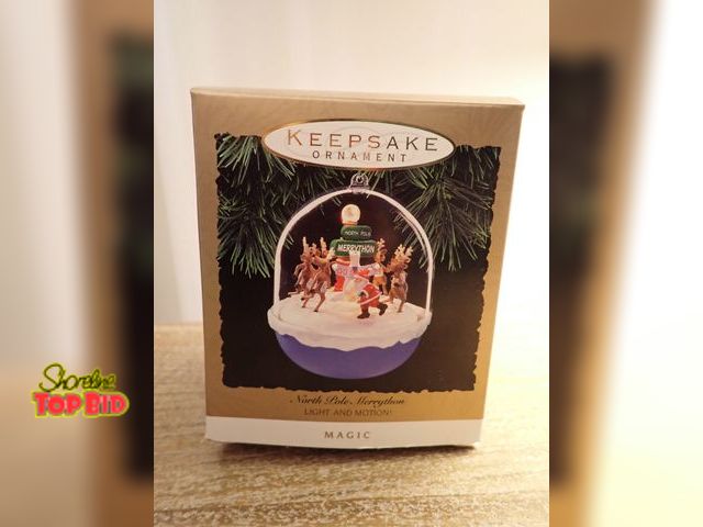Lot 59-41613 - Hallmark keepsake North Pole Merrython ornament