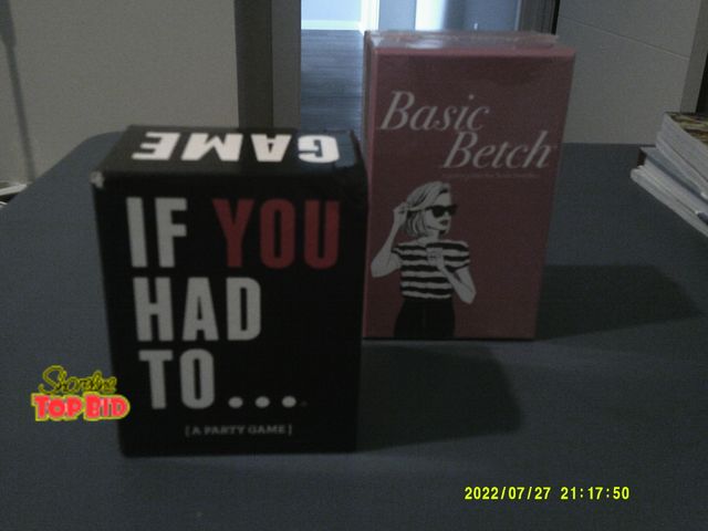 Lot 59-86030 - two great party games (basic betch unopened)