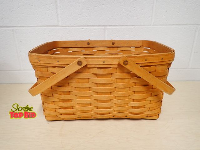 Lot 59-10301 - Longaberger Handwoven Basket 1995