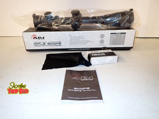 Lot 59-60053 - Brand New 4-16x50 Dual Illuminated Rifle Scope with Side Parallex