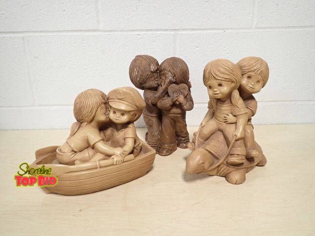 Lot 59-33001 - Vintage Fannykins Figurines by Bill Mack for Solar Statuary, circa 1970s &amp; 1980s