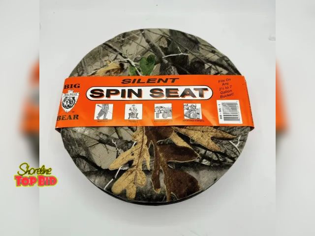 Lot 59-74506 - The NEW Big Bear Silent Spin Seat is a durable and comfortable seat designed specifically for fishin...