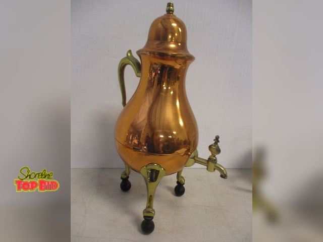 Lot 59-42014 - Antique Copper Beverage Server