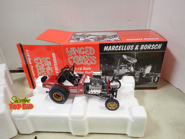 Lot 59-41398 - Marcellus &amp; Borsch Winged Express 1:18 Scale Precision Replica 8" long, New