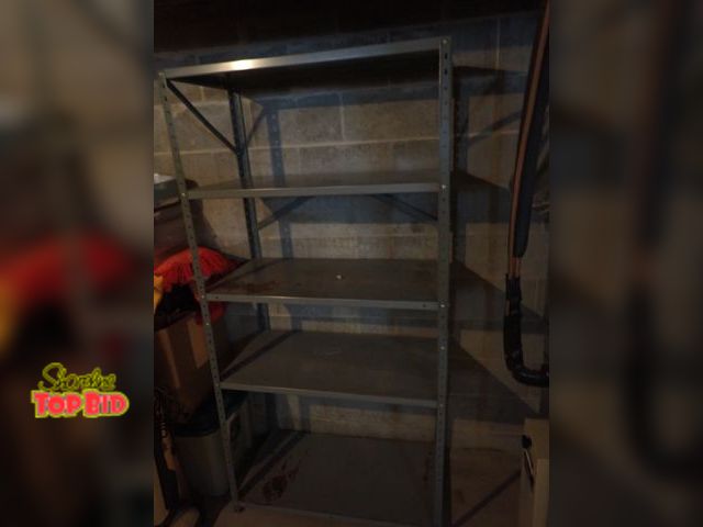 Lot 59-43361 - 5-Tier Metal Shelving Unit 72" x 30" x 18"