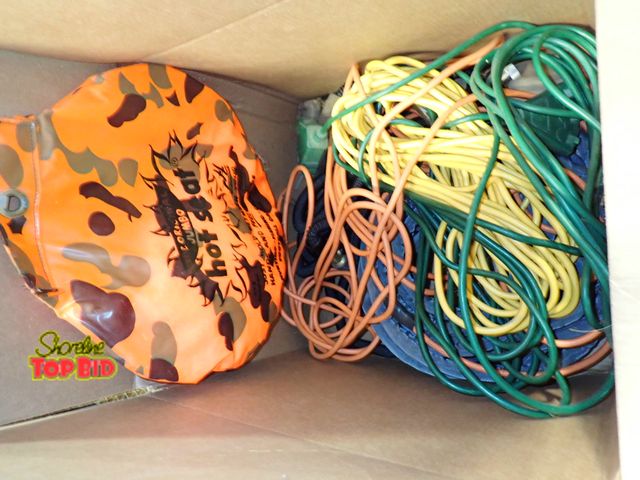 Lot 59-33044 - Soaker Hoses, Electrical Cords and Hunter Hot Seat