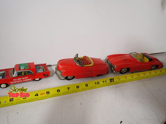 Lot 59-43304 - 3 Vintage Pressed Steel Cars