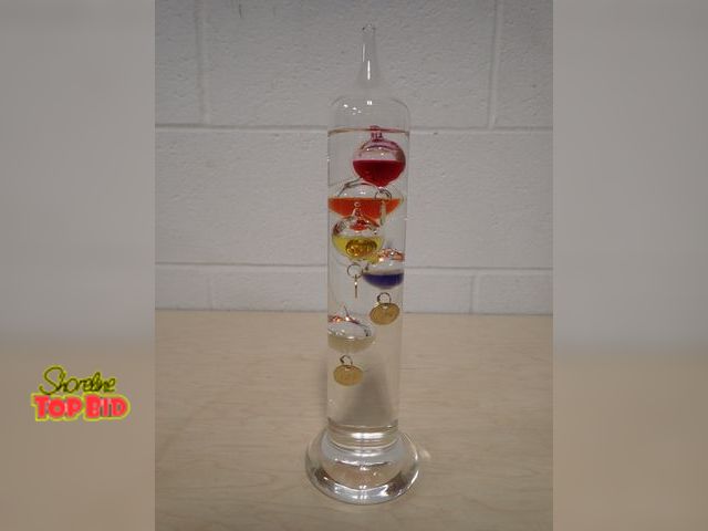 Lot 59-33196 - Galileo Thermometer 11" tall