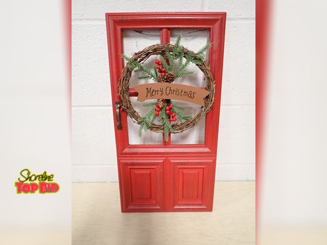 Lot 59-13051 - Very Cute Christmas Wall Decor 191/2" x 10"