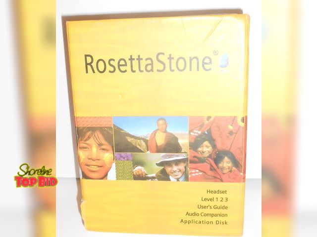 Lot 59-74246 - Rosetta Stone Spanish (LA) Level 1,2,3 - no headset