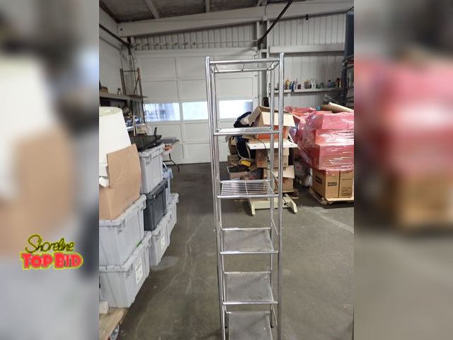 Lot 59-96024 - 64" x 13" x 11" Metal Storage Shelving Unit