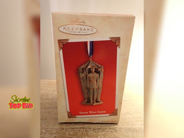 Lot 59-41619 - Hallmark Keepsake Those Who Serve ornament