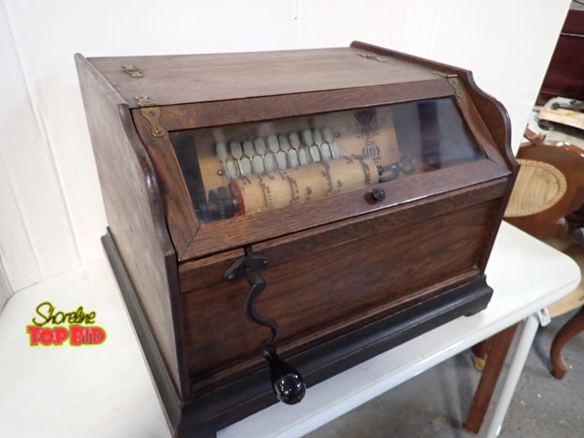Lot 59-10425 - Ca. 1890 Concert Roller Organ, Working
