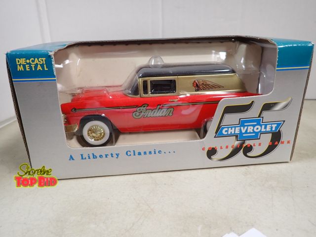 Lot 59-41729 - 1955 Chevrolet die cast metal bank