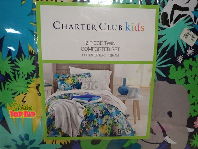 Lot 59-45028 - New Charter Club Kid's 2-pc Twin Comforter Set