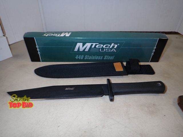 Lot 59-41298 - M-Tech 14 1/2" TrailMaster Fixed Blade, New