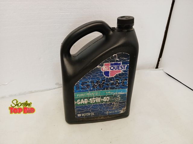 Lot 59-71011 - New 1 gallon sae 15w-40 motor oil new unopened