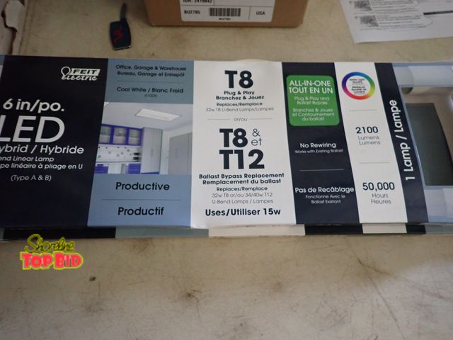 Lot 59-21111 - 2 Replacement U-Bend Lamps. Benefits YMCA Camp Pendalouan
