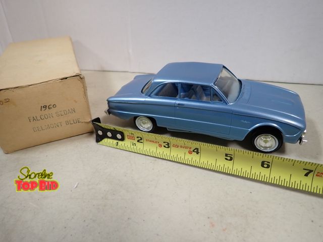 Lot 59-41126 - Promo 1960 Falcon Sedan Belmont Blue 7" long, Mint