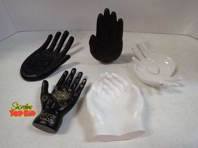 Lot 59-43613 - Decorative Hand Sculptures