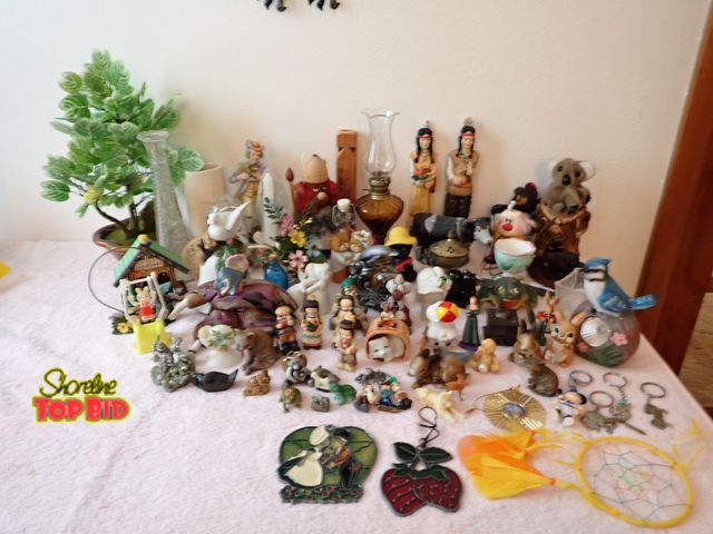 Lot 59-43431 - Large Collectible Figurine Lot &amp; More, Great Finds!
