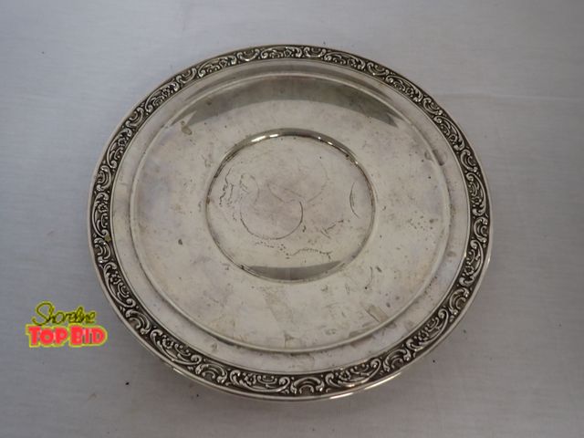 Lot 59-24235 - Gorham Sterling Silver Plate, 218 grams