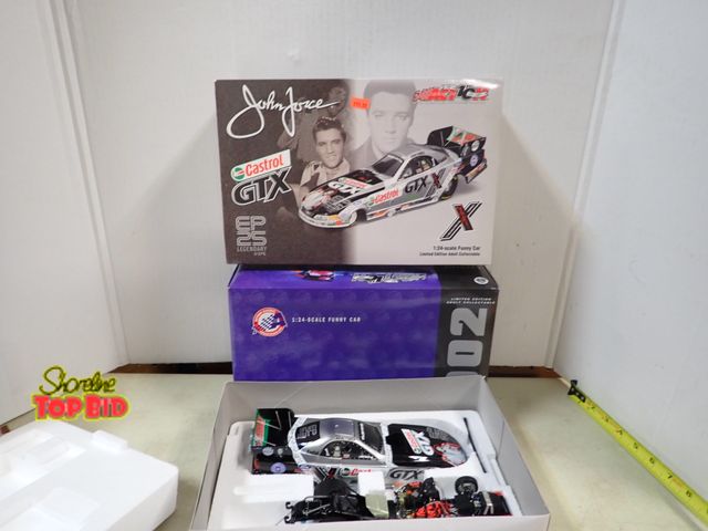 Lot 59-41399 - New 1:24 Scale Funny Car, Cast, John Force