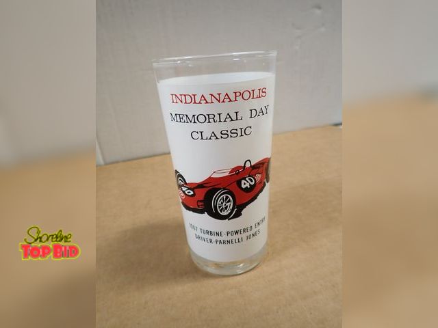 Lot 59-20049 - Collectors Glass Indianapolis Memorial Day Classic Winning Drivers