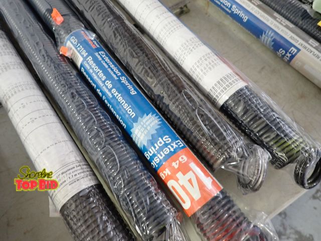 Lot 59-21124 - 5 Extension Springs, 130 to 140 lbs. Benefits YMCA Camp Pendalouan