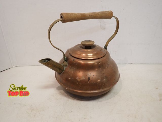Lot 59-14579 - Vintage Spartan Minneapolis Copper Tea Pot 1950s