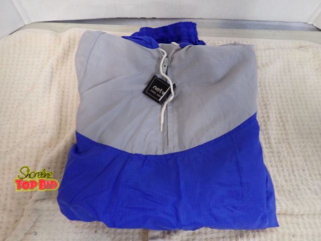 Lot 59-45151 - New Old Stock Vintage from 1980s - 1990s 100% Nylon Network Windbreaker with Quarter Zip Front, Pant...