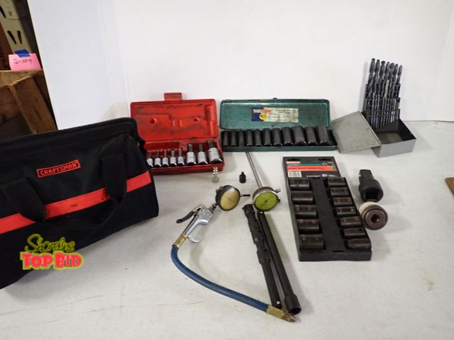 Lot 59-60030 - Tool Lot with Craftsman Tool Bag