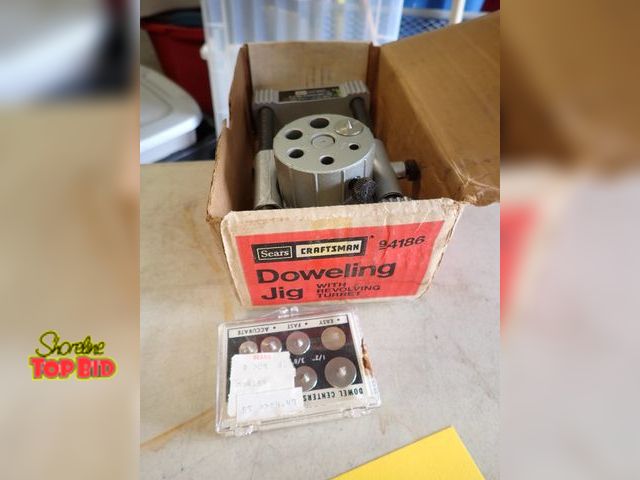Lot 59-21243 - Craftsman Dowling Jig with Revolving Turret
