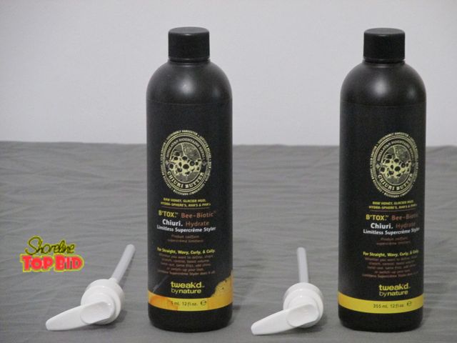 Lot 59-10009 - Lot of two factory sealed12 ounce bottles of Tweak'd By Nature B'TOX Bee-Biotic Chiuri Hydrate Limit...
