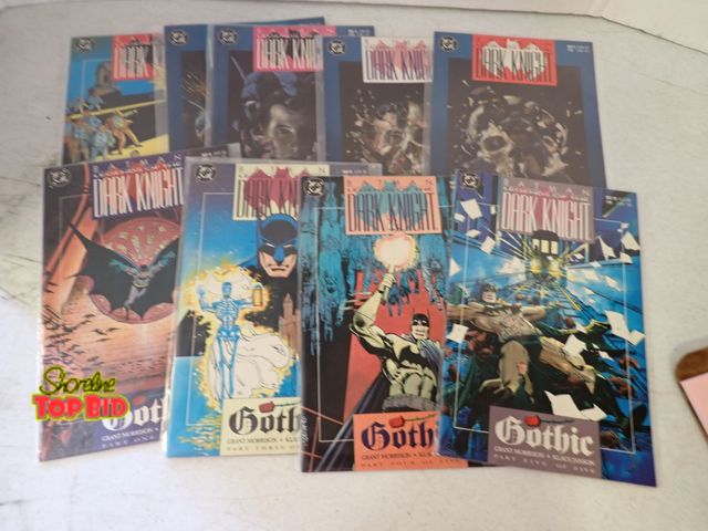 Lot 59-51040 - 9 DC Batman Legends of the Dark Knight Comic Books