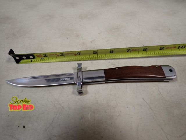 Lot 59-41370 - 9" Folding Pocket Knife with Back Lock &amp; Handle Guard