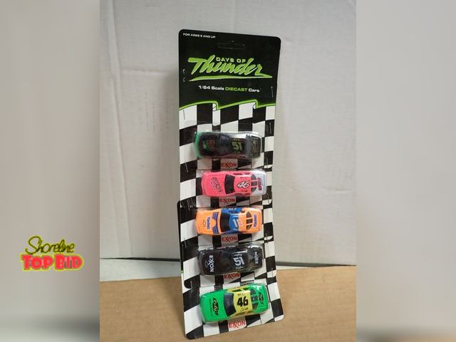 Lot 59-20054 - 5 Car Collection Unopened Days of Thunder 1/64 Scale Diecast Cars