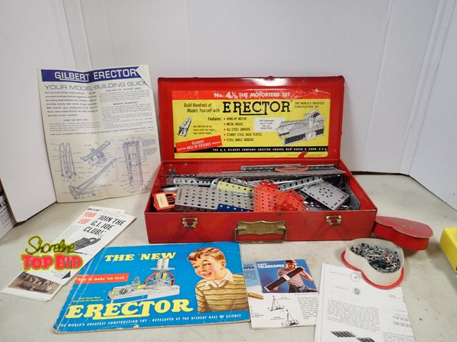 Lot 59-41239 - 1950s A.C. Gilbert No. 4 1/2 The Motorized Set