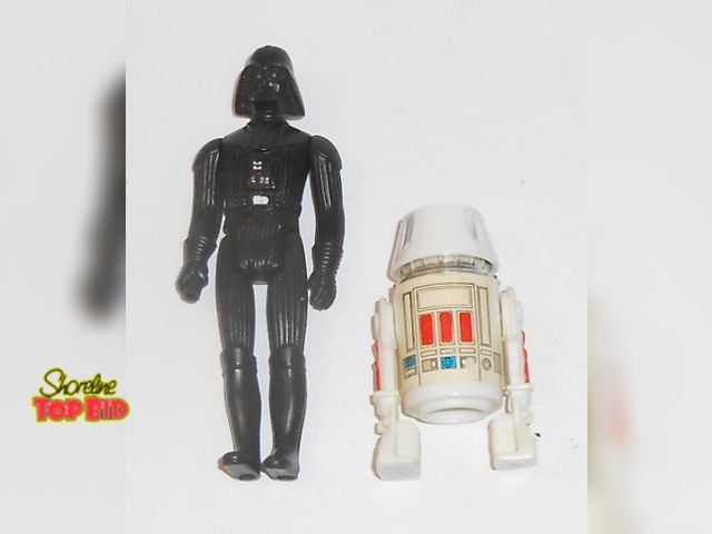 Lot 59-74245 - 2 Vintage Star Wars Figurines.