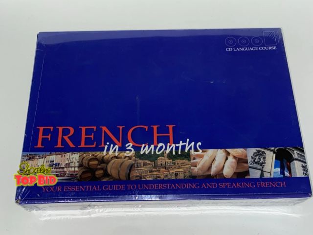 Lot 59-74303 - Covent Garden Books French In 3 Months CD Language Course New Sealed